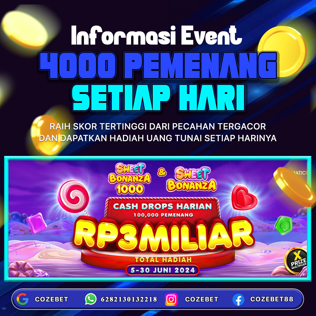 Cozebet Slot: Game Dengan Tinggi Online Menang Peluang